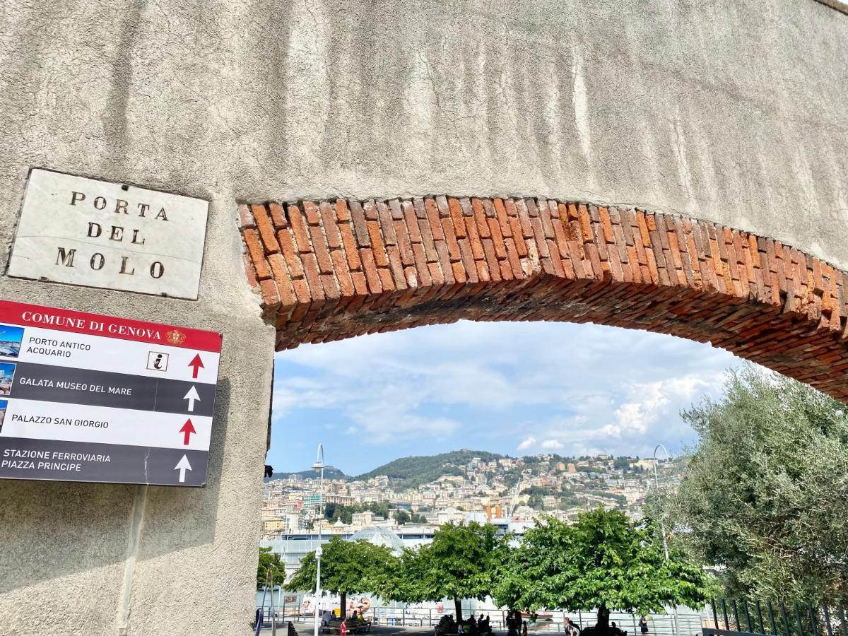 Ferienwohnung Casaviva - Lovely Bilo In Ancient Genua Exterior foto